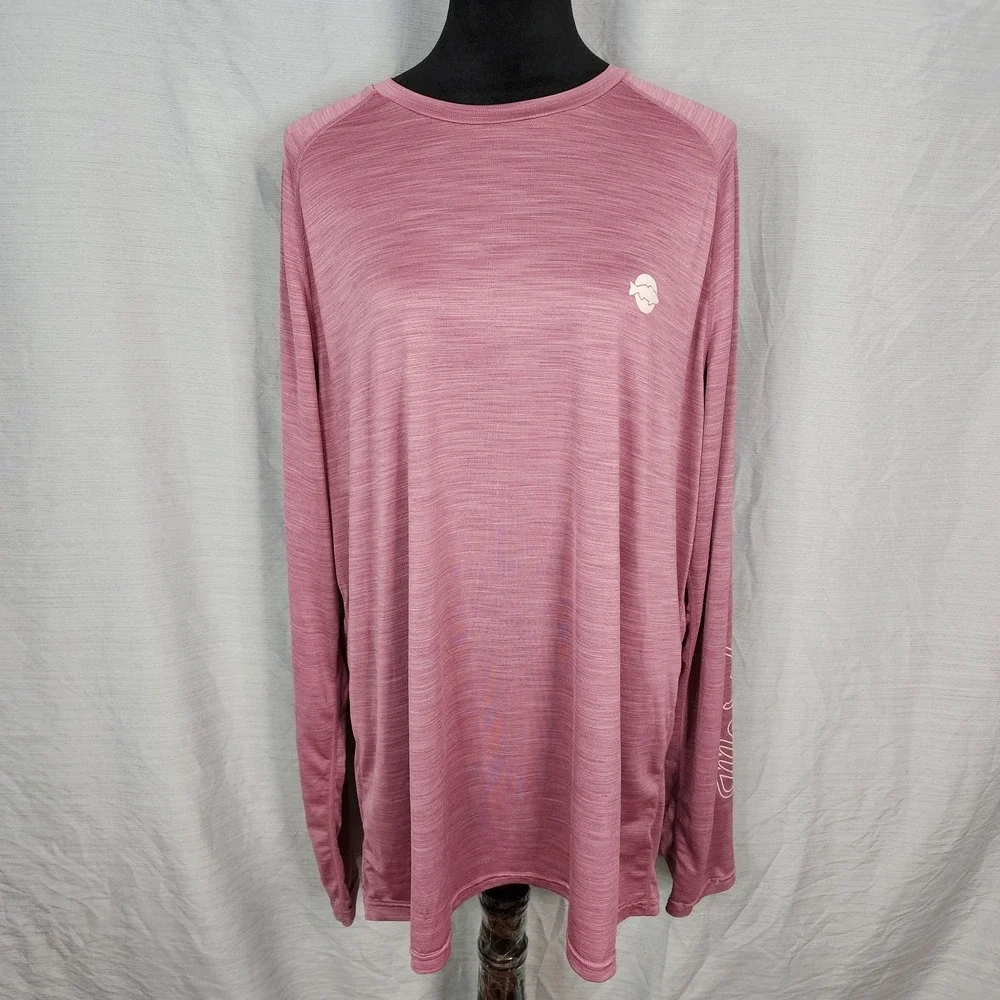 MARSH WEAR Size XXL Wetland Tech Rose Pink Long Sleeve Pamlico Outdoor Shirt EUC - Picture 2 of 12